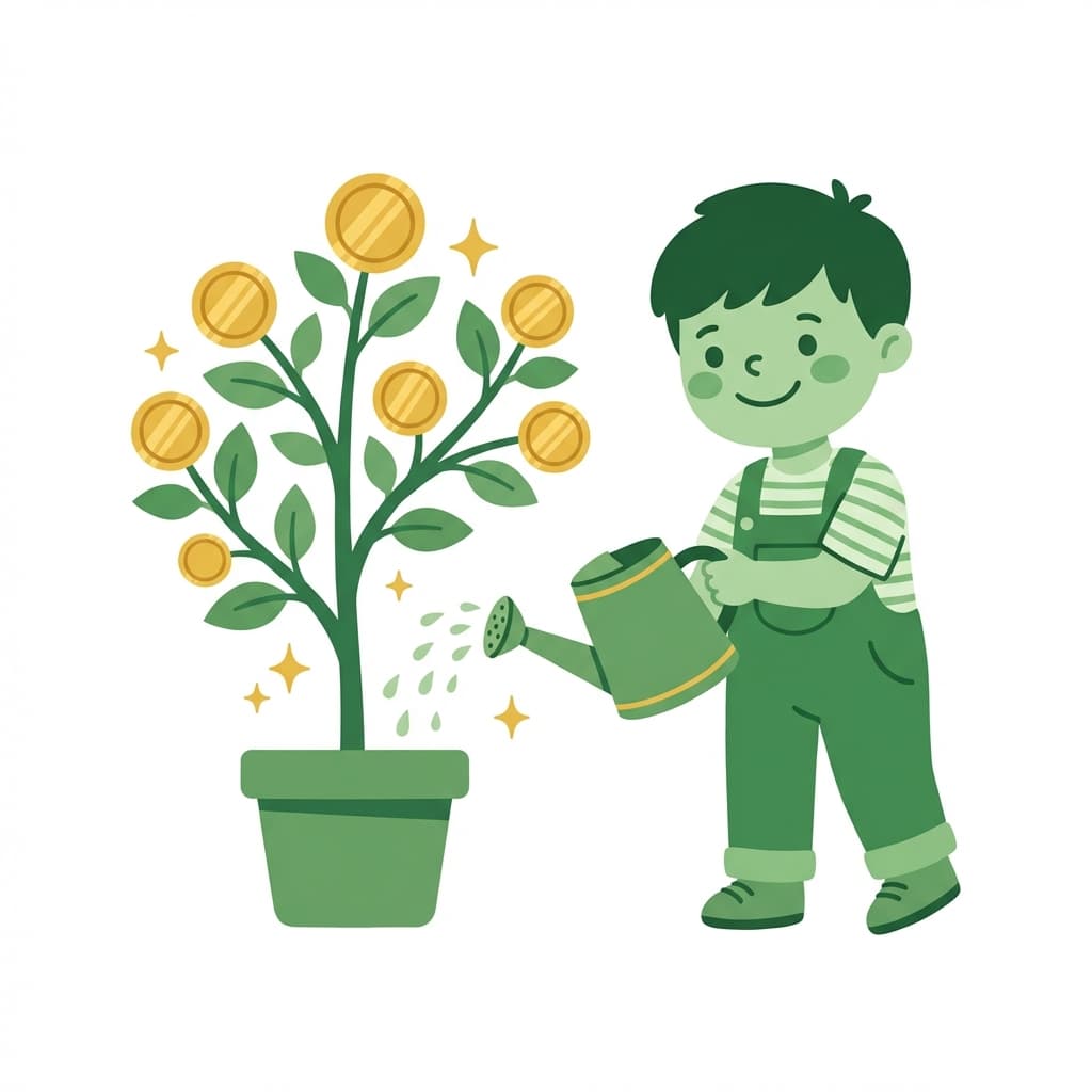 貯金と投資のちがい